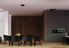 Кухня-гостиная в частном доме - Дизайн интерьера квартир. Заказать дизайн дома
