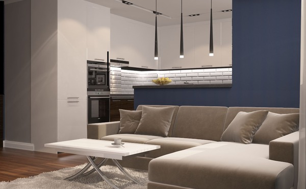 Реализованный дизайн-проект квартиры ЖК Дельтаплан - goldiz66.ru - Екатеринбург