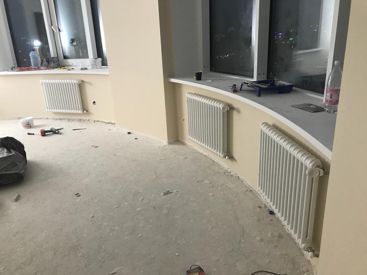 Фото интерьера гостиной стройка