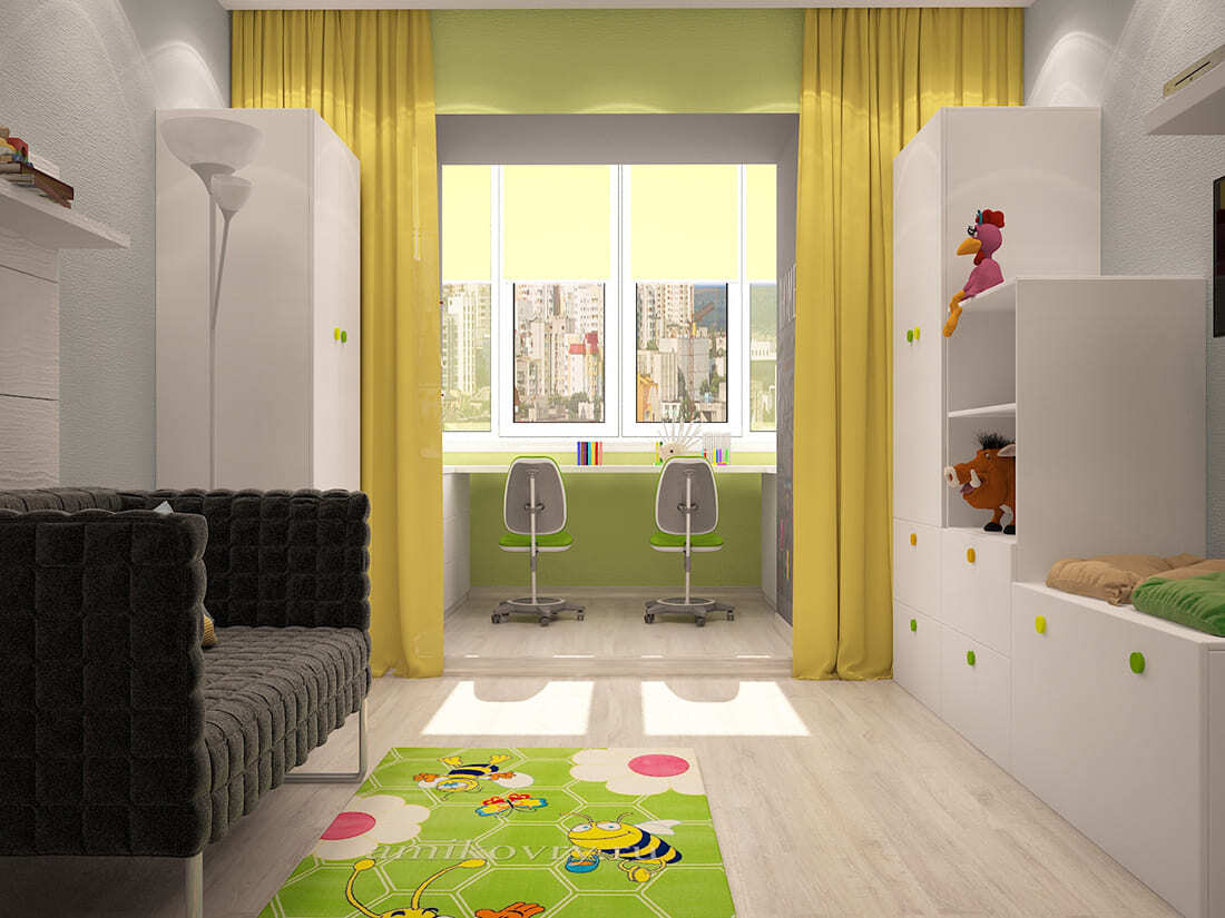 Интерьер детской комнаты